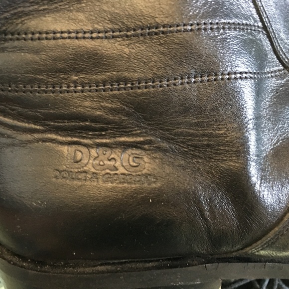 Dolce & Gabbana Men\'s Dress Boots. Size: 43/10 main image 4
